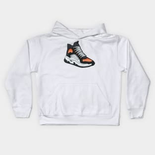 Walk the Talk with Greenbubble's Cartoon High Sneaker Design! Kids Hoodie